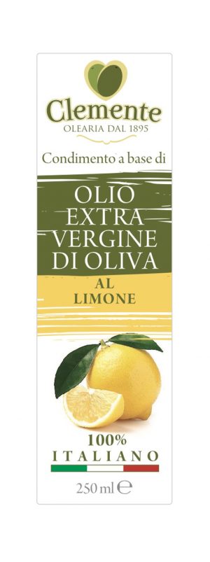 Olio Extravergine 100% Italiano Aromatizzato al Peperoncino - Etichetta Fronte