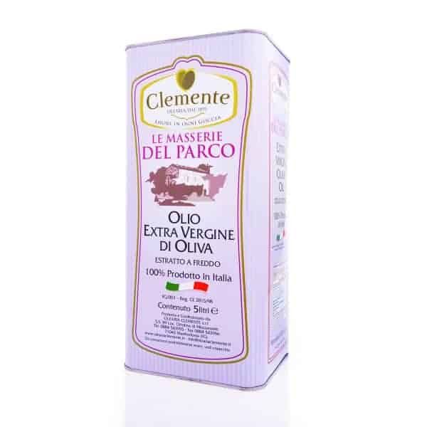Olio Extravergine 100% Italiano Le Masserie del Parco 5 Litri