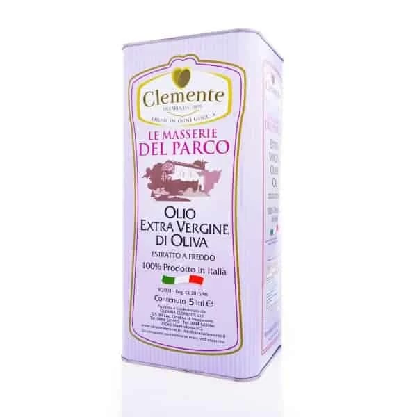 Olio Extravergine 100% Italiano Le Masserie del Parco 5 Litri