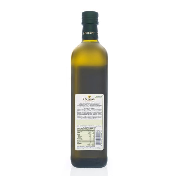 Olio Extravergine 100% Biologico Montagna Sacra 750ml - Retro