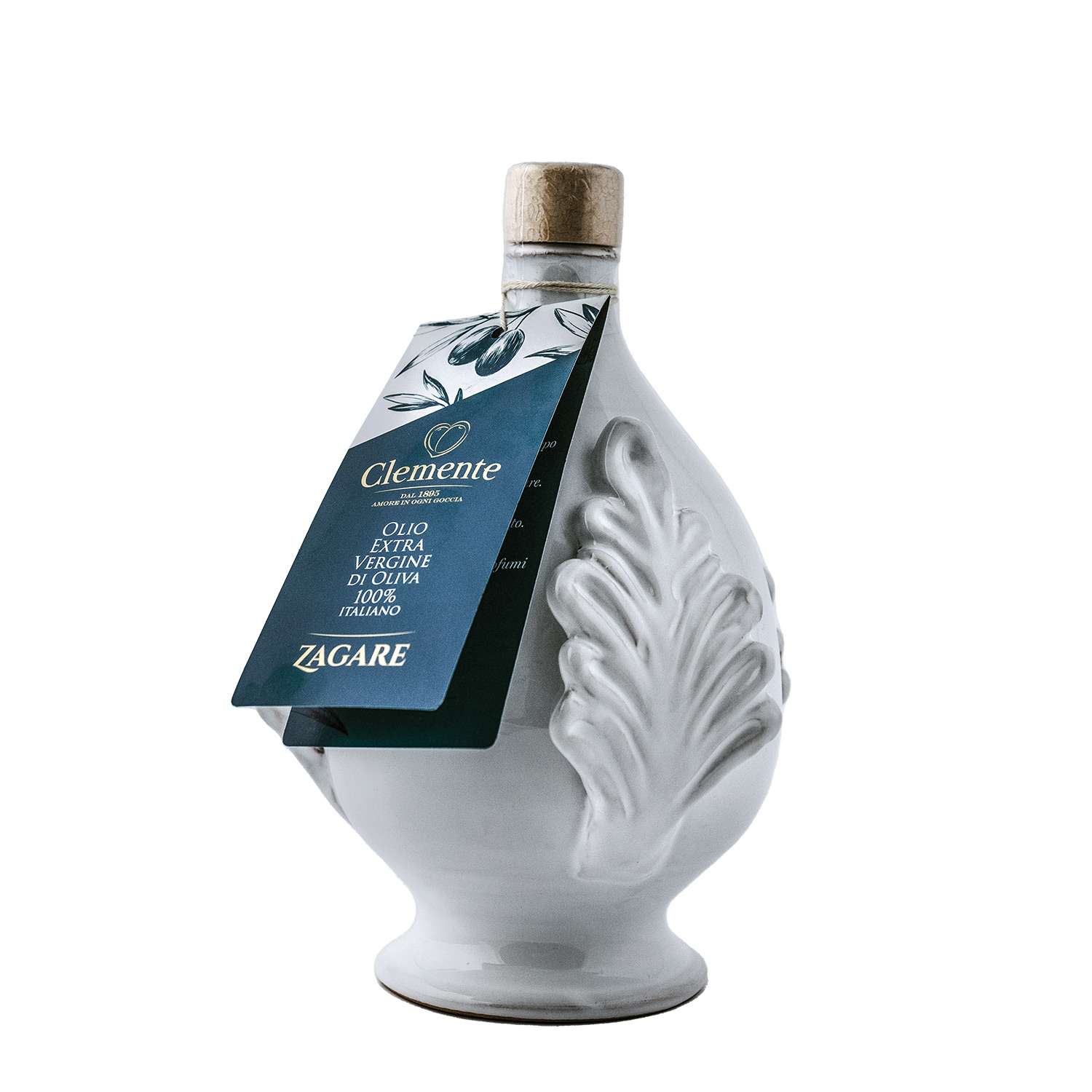 Pumo in Ceramica Le Zagare - 500 ml - Olio Clemente Shop Online