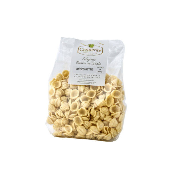 Orecchiette 100% Grano Italiano - Olio Clemente 2022