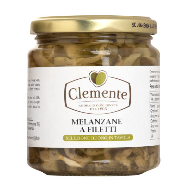 Melanzane a Filetti - Olio Clemente