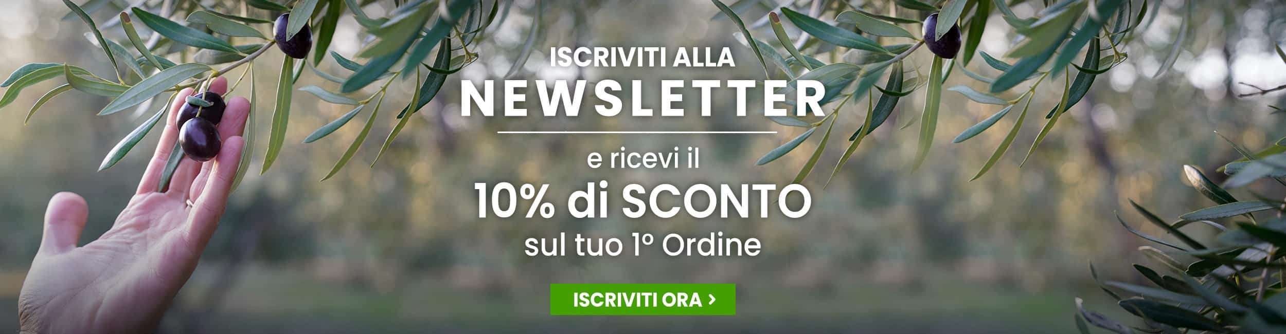 Slide Sconto 10% Newsletter