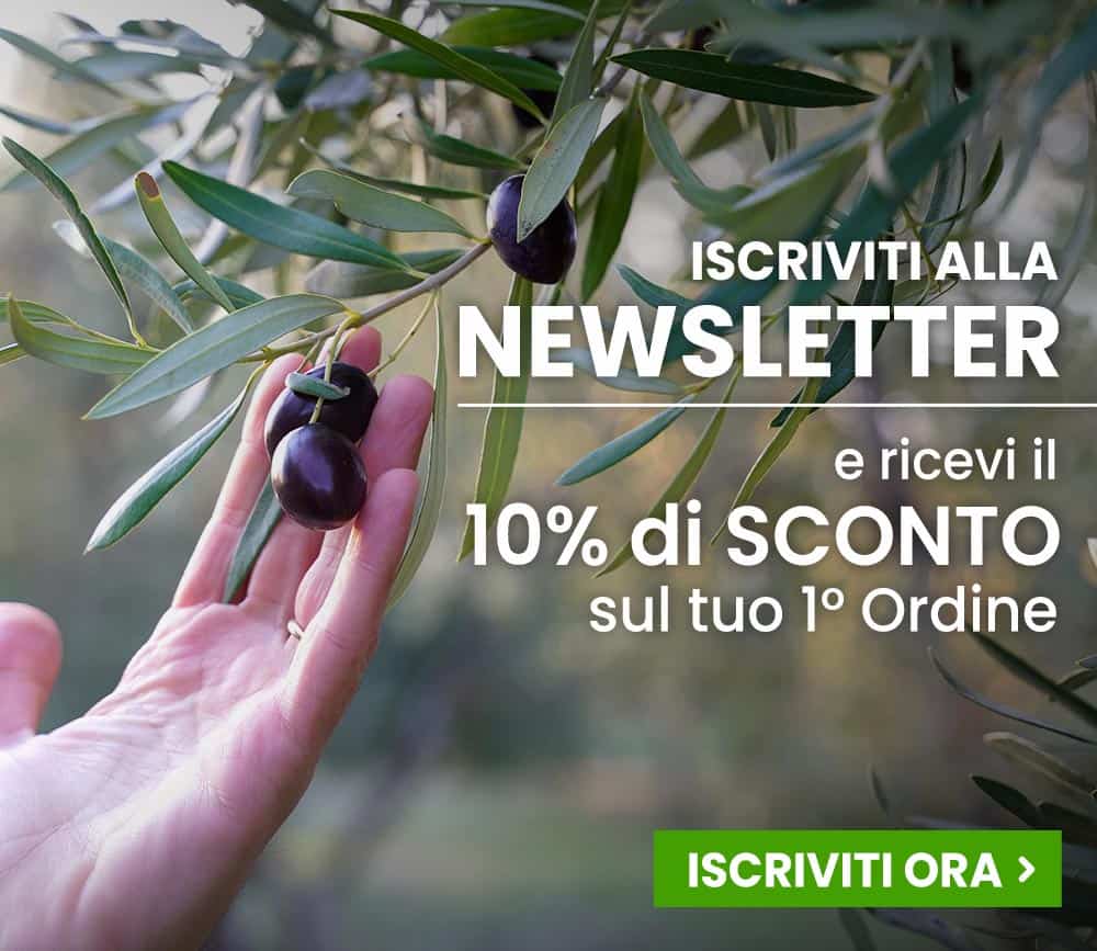 Slide Sconto 10% Newsletter Mobile