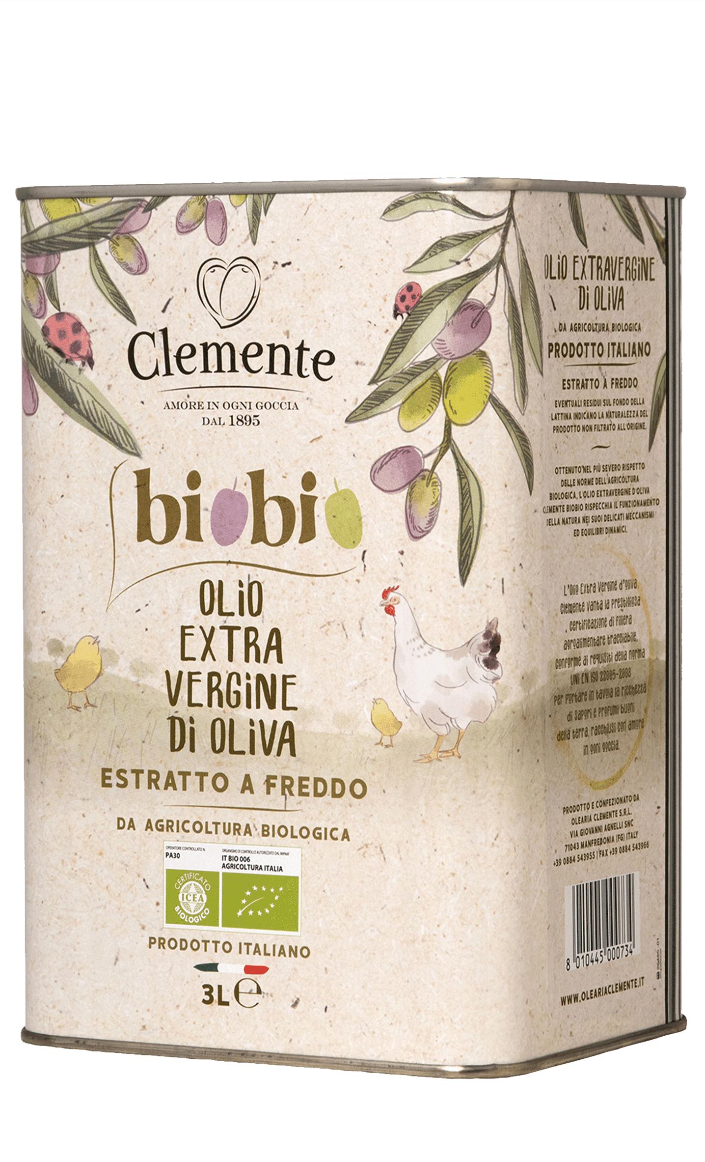 Bio Bio Clemente - 3 Litri