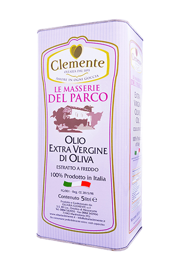 Olio Extravergine 100% Italiano “Le Masserie del Parco” – 5 Litri
