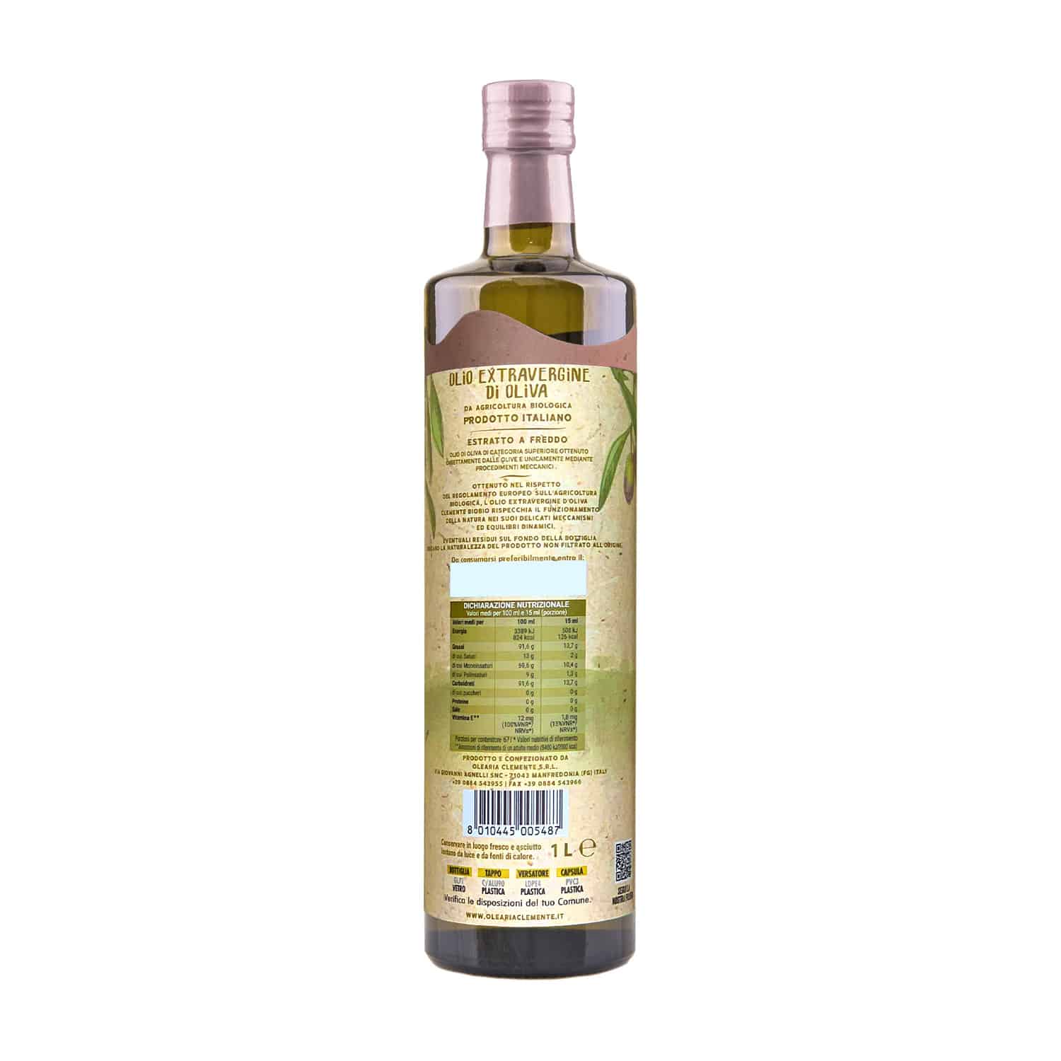 Le Zagare da 1 Litro - Olio Clemente Shop Online