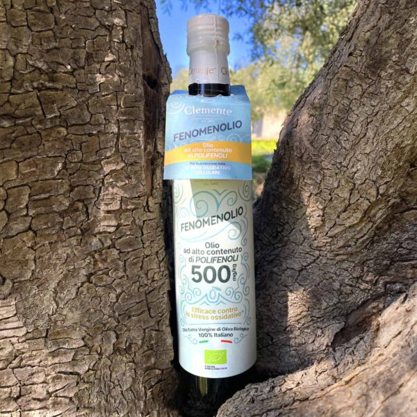 Olio Extravergine 100% Biologico “Fenomenolio” ad alto contenuto di polifenoli – 500 ml - immagine 3