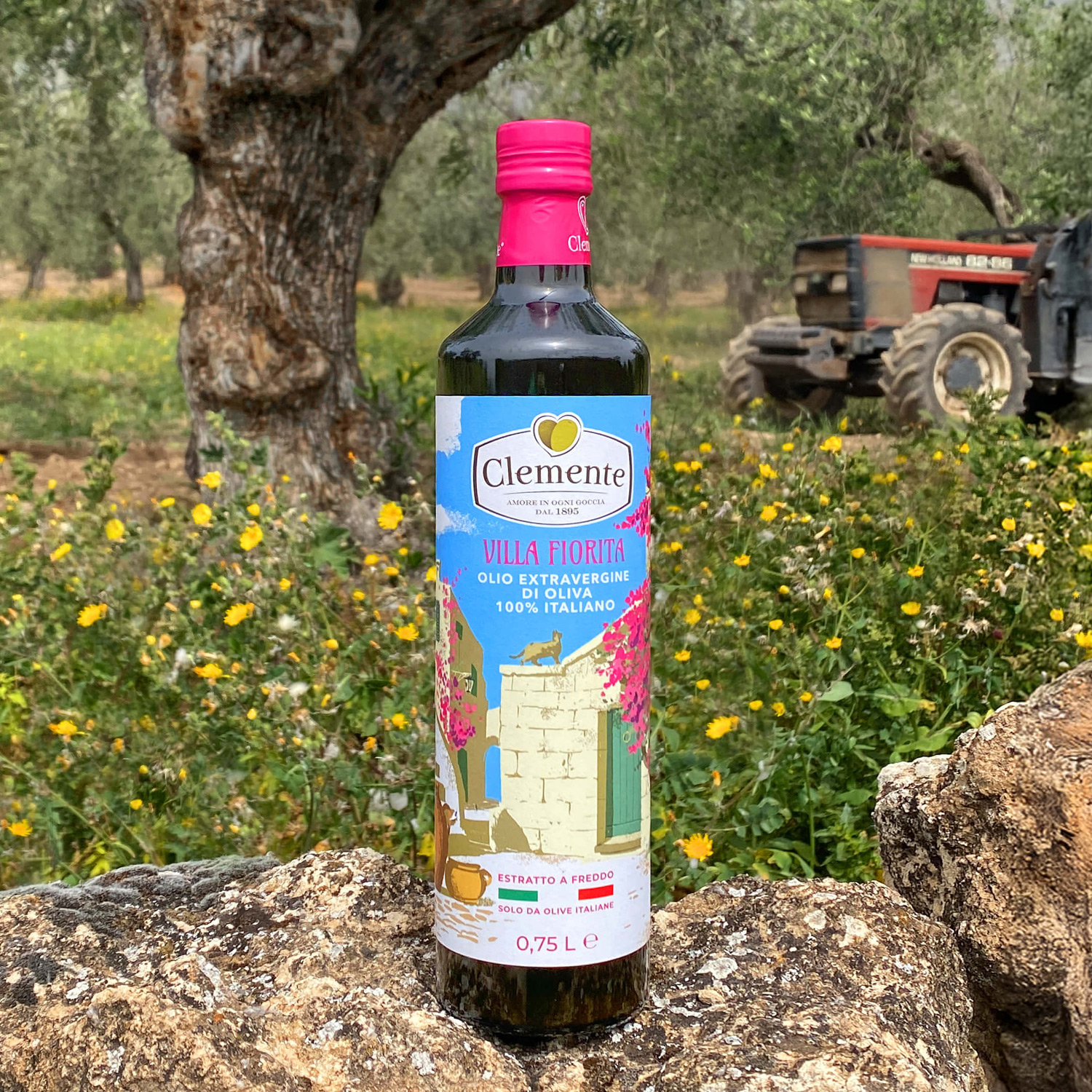 Olio Extravergine 100% Italiano - Villa Fiorita - 750ml ambient